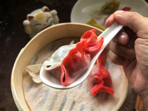 Koi Goldfish Dumplings 金鱼饺子 Vegan Recipes