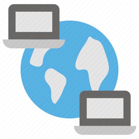 Lan, local network, network, wan, wide network icon