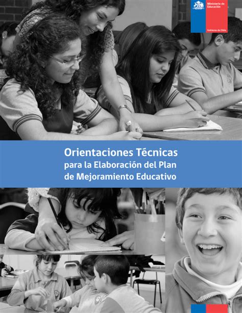 Orientaciones Técnicas para la Elaboración del Plan de