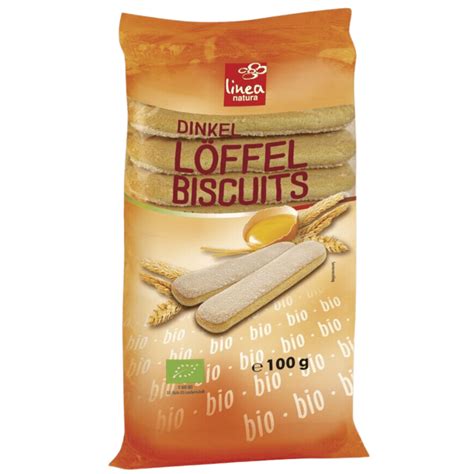 Bio Dinkel Löffelbiscuits von Linea Natura bei greenist de