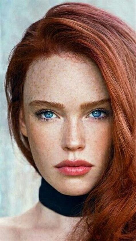 Red Hair Blue Eyes And Freckles R Redheadbeauties