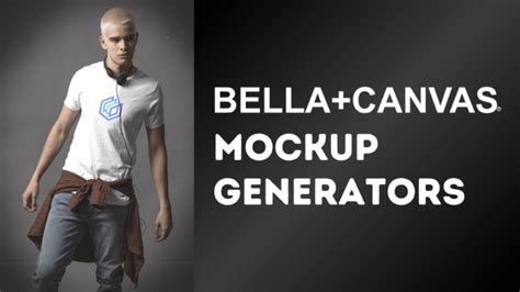 4 Best Bella + Canvas Mockup Generators (Free & Paid)