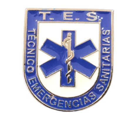 Pin Tecnico Emergencias Sanitarias Uniforme Policial Tottex