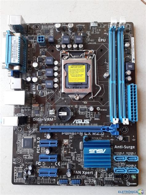 Asus P8h61 M Lx R2 0 Faltando Mosfet Motherboards PCs All In One