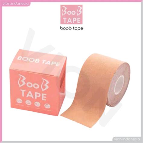 Jual Boob Tape Breast Tape Penutup Payudara Body Tape Roll Solatip Pengangkat Payudara Bra Yy