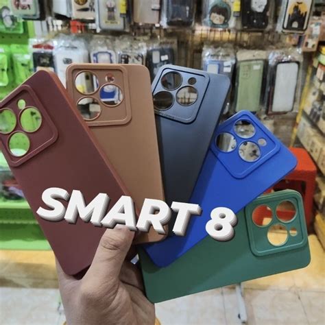 Jual SMART 8 INFINIX SOFTCASE BIG EYE PRO CAMERA MACARON Shopee