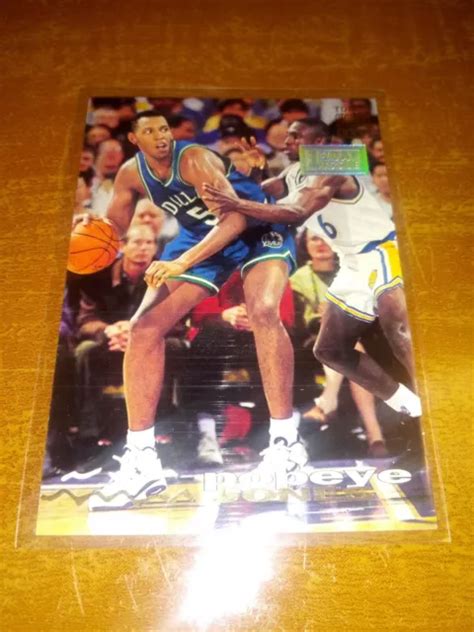 Popeye Jones Topps Stadium Club Er Num Ro Premier Jour Look