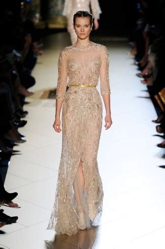 ELLE Haute Couture Paris Elie Saab Fashionshow Herbst Winter