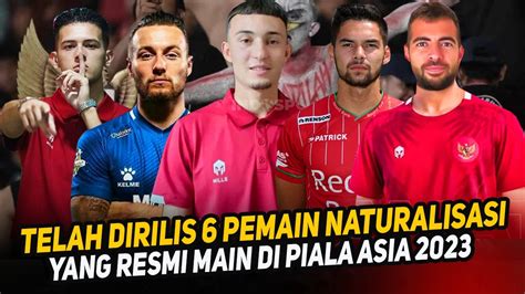 LINE UP PALING NGERIPSSI RESMI RILIS DAFTAR NAMA PEMAIN NATURALISASI