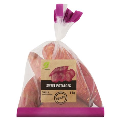 Sweet Potatoes Bag 1kg Potatoes And Sweet Potatoes Fresh Vegetables