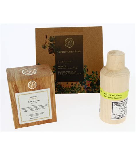 Coffret Bien Tre Tisane Et Elixir Chartreuse Chartreuse Monast Re