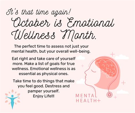 October Is Emotional Wellness Month Home Laze Home Massage Iligan