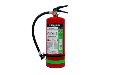 Minimax Clean Agent Type Fire Extinguisher Clean Agent Type Fire