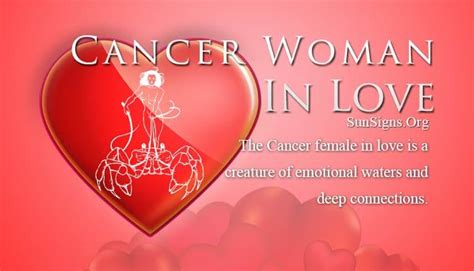 Cancer Woman In Love Personality Traits | Sun Signs