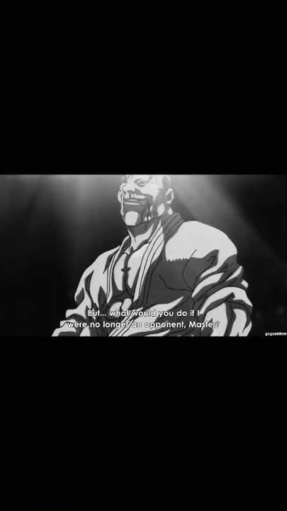 Black And White Baki The Grappler Episode 41 In 15 Seconds Youtube