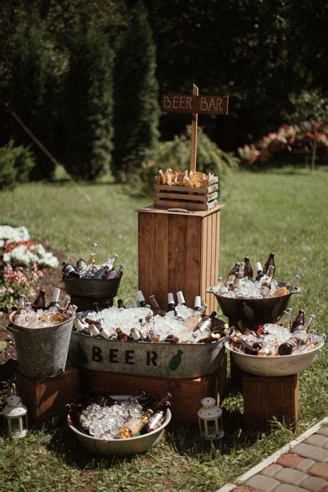 Пивная установка на свадьбе | Beer bar, Table decorations, Decor