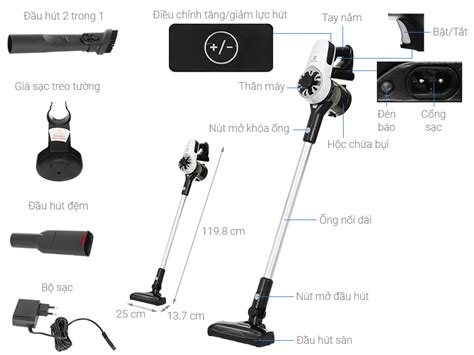 Máy Hút Bụi Không Dây Electrolux Efp31212 Điện Máy Phan Thành