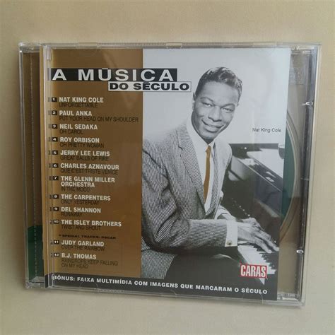 Cd Original Caras A M Sica Do S Culo Vol Nat King Cole Item De