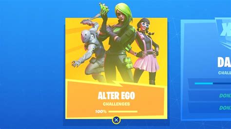 Fortnite All Alter Ego Challenges Guide Secret Outfit Styles