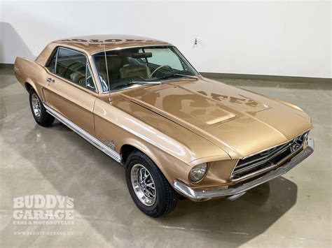 1968er Ford Mustang Coupe Sunlit Gold Buddy S Garage