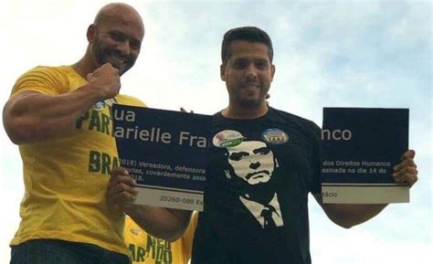 Candidatos do PSL destroem homenagem pública à Marielle Franco