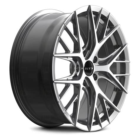 RTX VALKYRIE Wheels Gunmetal With Machined Face Rims