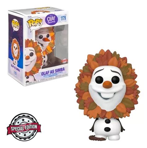 Funko Pop Disney Olaf Presents Simba 1179 Frete Grátis