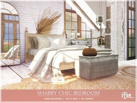 Lhonna S Shabby Chic Bedroom TSR CC Only In 2024 Sims 4 Cc