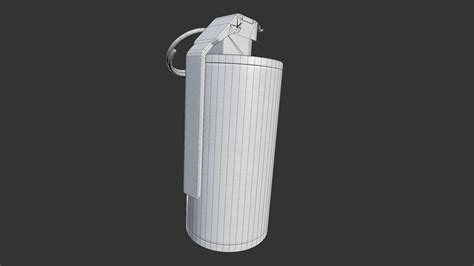 3D Model M116 Stun Grenade VR AR Low Poly CGTrader