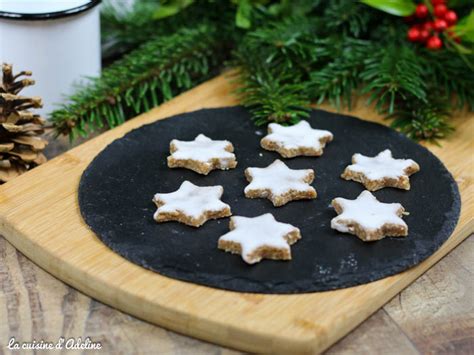 Zimtstern étoiles à la cannelle Bredele d Alsace La Cuisine d Adeline