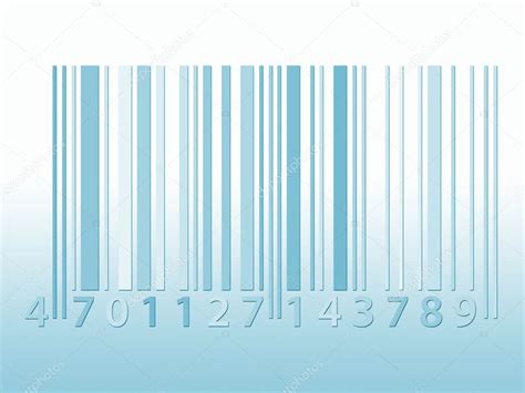 Blue Tone Barcode — Stock Photo © Ronfromyork 3668522