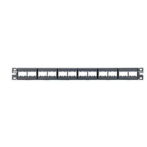 PATCH PANEL 24P MODULAR VACIO NEGRO Panduit Megacenter Cl