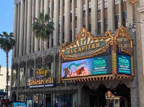 A Welcome Return To El Capitan Theatre In Hollywood For A Screening Of