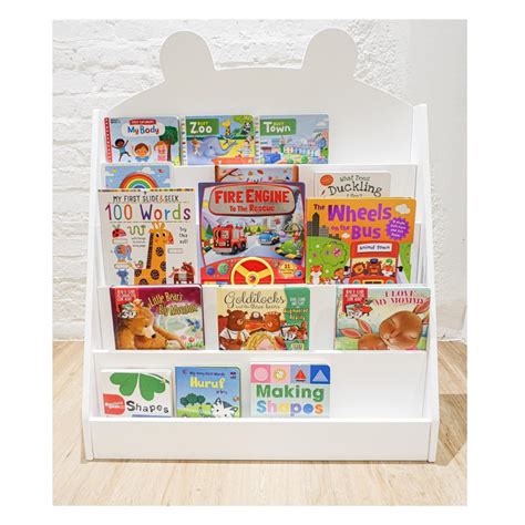 Jual Mireya Premium Montessori Wooden Bookshelf Rak Buku Kayu