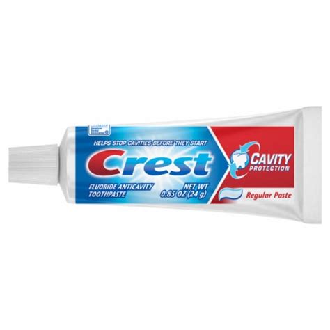 Crest Cavity Protection Regular Toothpaste 085 Oz King Soopers