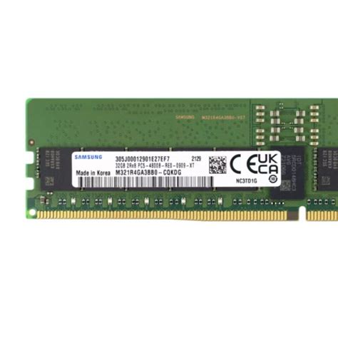 Samsung Gb X Gb Ddr Mhz Pc R Rdimm Memory Ram