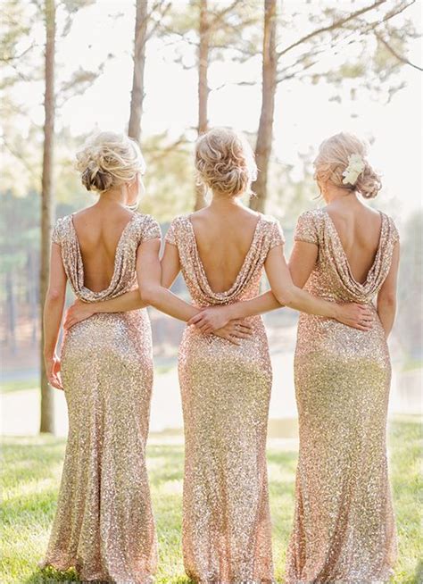 22 Glamorous Gold Bridesmaid Dresses Ideas You Cant Miss