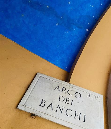 Arco Dei Banchi Een Verborgen Onderdoorgang In Rome