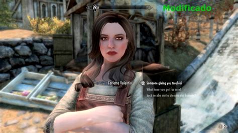 Skyrim Se Xbox One Com Mods Lista De Mods Comparação Gameplay Youtube