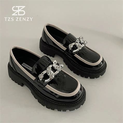 Jual TZS Zenzy Joeha Loafers Sepatu Loafers Wanita Docmart Wanita