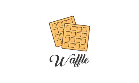 Waffle Dessert Sweet Food Bakery Logo 13536550 Vector Art At Vecteezy