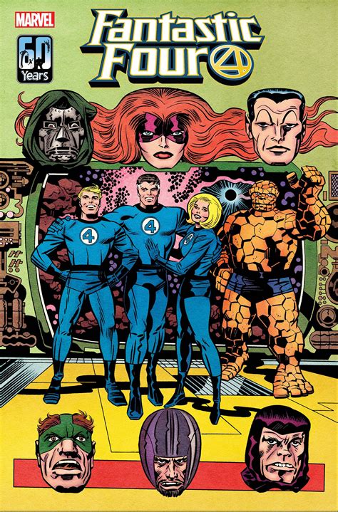 Fantastic Four Kirby Hidden Gem Cover Fresh Comics