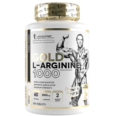 Kevin Levrone L Arginine 120 Tablets Provides As Much As 4000 Mg Of