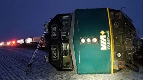 Crews Clean Up As Investigators Seek Cause Of Via Passenger Train
