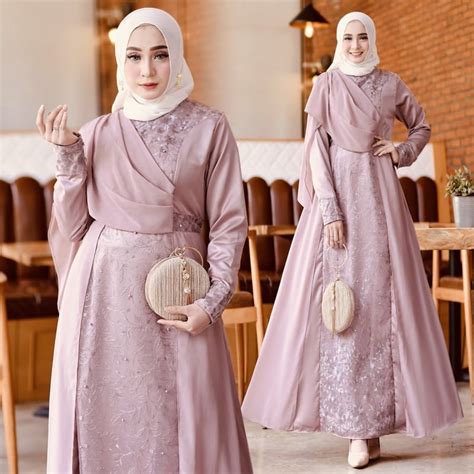 Jual Saphira Gamis Maxi Pesta Jumbo Size M L XL XXL Baju Gamis