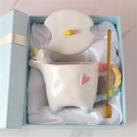 Rainbow Unicorn Coffee Mug Hunky Dunky