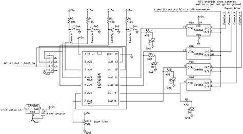 Cctv Schematic Diagram Circuit Diagram