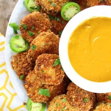 Fried Pickles With Sriracha Ketchup Taste And See