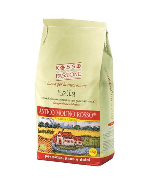 Italia Farina Di Frumento Con Germe Di Grano 5kg Antico Molino Rosso Shop