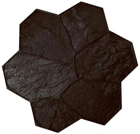 Marshalltown Black Fieldstone Decorative Concrete Stamp